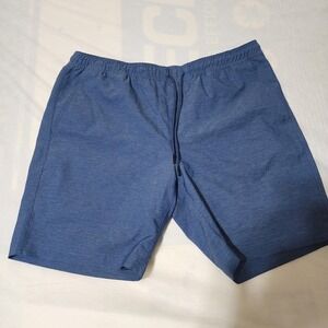 Copper & Oak Hybrid Shorts - Stretch Athletic Training Gym‎ Blue XL 8" Inseam